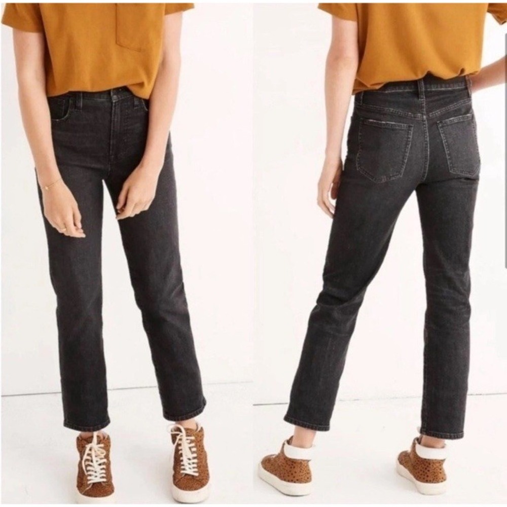Madewell Black Ankle /Cropped Jeans size 30